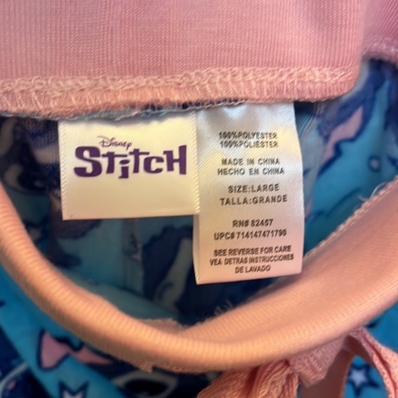 NWT Disney Stitch pajama bottoms - Picture 3 of 4